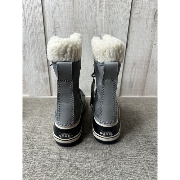 Sorel Womens Winter Carnival Boots Size 7 Quarry Black Waterproof Insulated - Picture 3 of 9